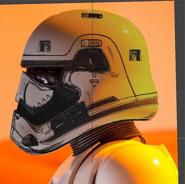 Stormtrooper First Order TFA Helmet | Screen-Accurate Star Wars Cosplay Prop — Фото 7 из 17