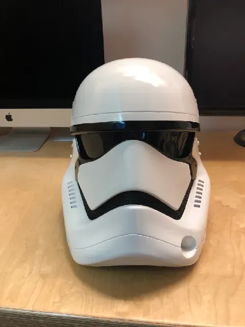 Stormtrooper First Order TFA Helmet | Screen-Accurate Star Wars Cosplay Prop — Фото 2 из 17