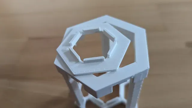 Marble run - Base Tile & Elevation System (Height stones) (Gravitrax compatible) — Image 4 of 7