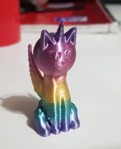 Caticorn (unicorn, pegasus, kitty)
