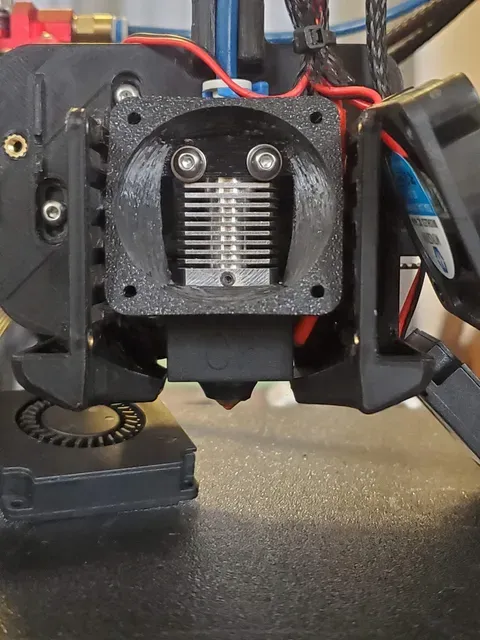 Dual Cooling Fan Upgrade with BLtouch Mount for Creality Ender 3 V2 (Remix) — Фото 4 из 8