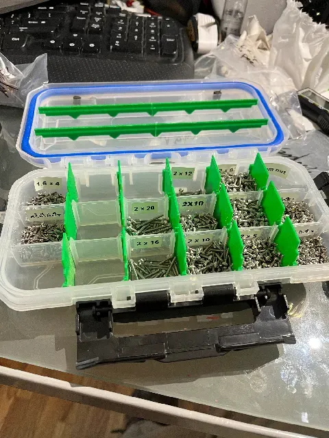 Harbor Freight 56610 Small Parts Organizer Divider Improvement — Image 2 of 5