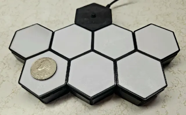 Baby Neopixel Nanoleafs (No Screws, No supports!) — Фото 11 из 13