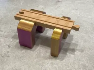 Viaduct support tunnel for Brio / Ikea wooden toy train set