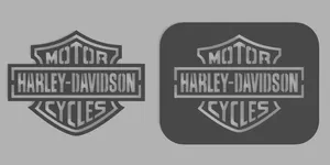 Harley Davidson Logo Spray-paint Stencil