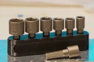 Hex nut bit holder