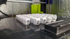 Complete Alps stem keycap set optimized for 3D printing (riskeycap profile, multi-material)