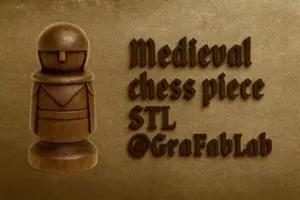 Medieval "Pawn" - chess piece
