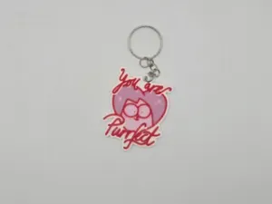 Simon's Cat "You are Purrfect" Keychain