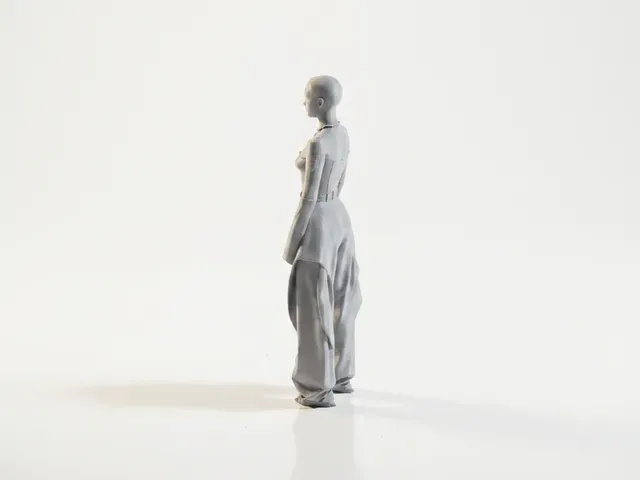 Elegant Female Figurine 3D Printable Model STL — Image 5 of 5