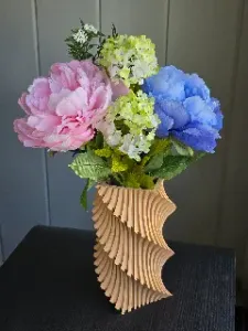 Reimagined Art: Helix Vase