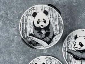 Giant Panda Coasters