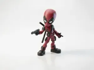 Chibi Deadpool Figurine Cute Character 3D Printable