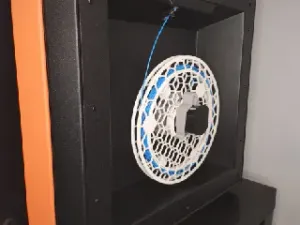 Filament spool guidance