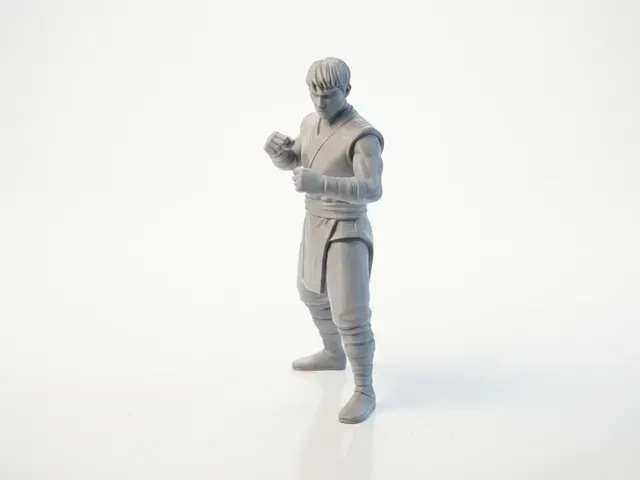 Liu Kang MK Fighter Figurine Gaming 3D Printable — Image 4 of 5