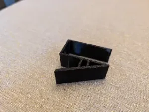 Hook for using on kitchen cabinet doors.