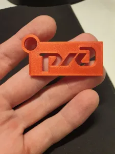 Russian Railroads (RZD) Keychain - Брелок ржд