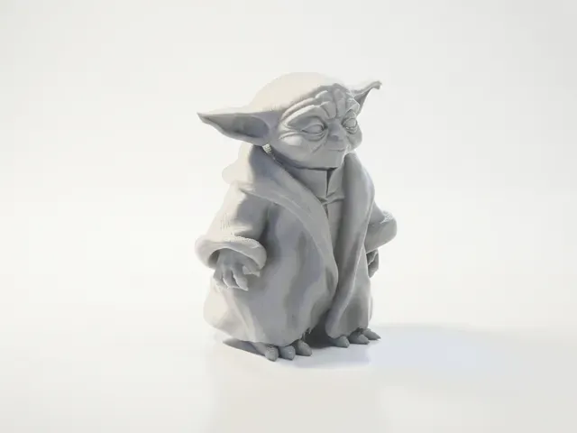 Master Yoda Figurine Star Wars 3D Printable — Фото 2 из 4