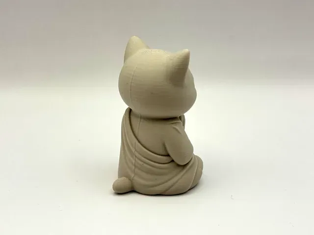 Zen Cat Meditating Monk — Фото 2 из 3
