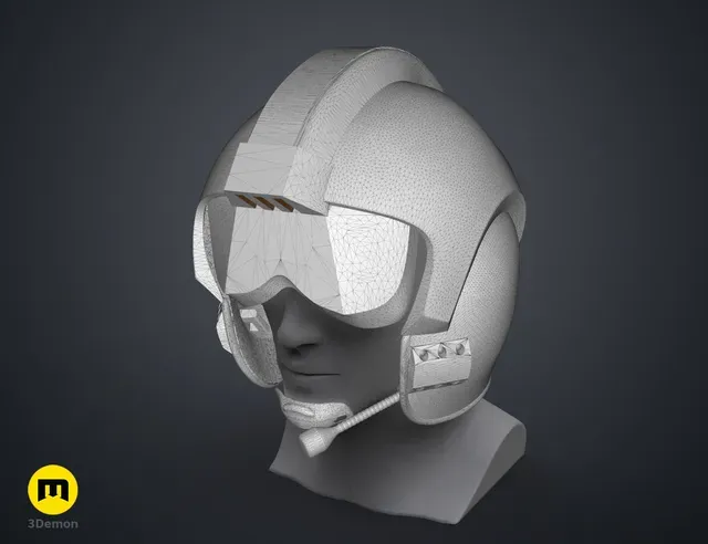 Luke Skywalker X-Wing Pilot Helmet - Star Wars — Image 13 of 19