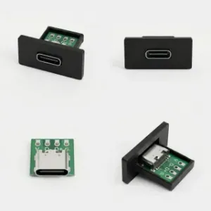 USB Type-C Female Breakout Board Mount / Holder
