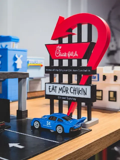 Chick-fil-A Model Set - 1:64 Scale Diorama — Фото 10 из 16