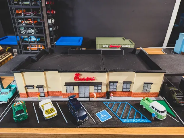 Chick-fil-A Model Set - 1:64 Scale Diorama — Фото 16 из 16