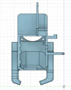 Diplo Duct - Ender 3 V2 Remix for Spider Hotend and Stock Extruder
