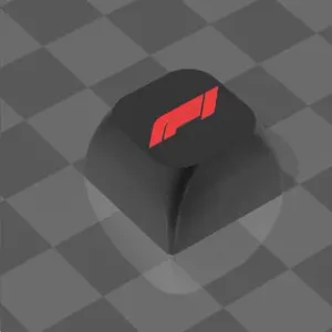 F1 Logo Keycap