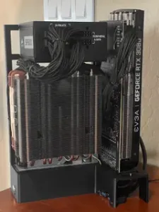 NutCase Open Frame ITX Case