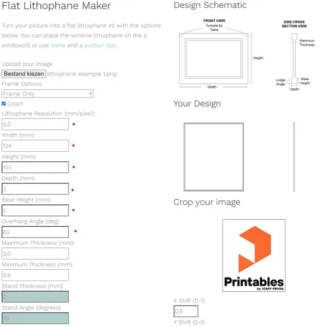 Lithophane frame with swappable lithophanes — Фото 5 из 6