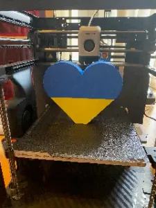 Ukraine Heart