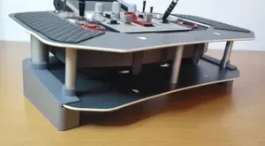 Riser stand for darkOne tray with FrSky X12S TX