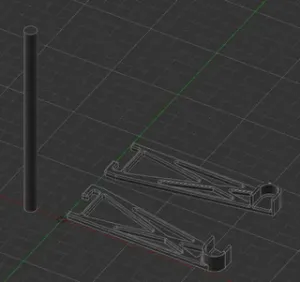 Parametric IKEA Skadis paper towel holder