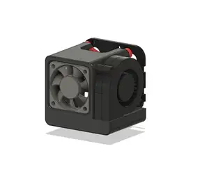 Ender 2 Pro / Ender 3 - 5015 Part Cooling Fan Duct with Magnetic Mount