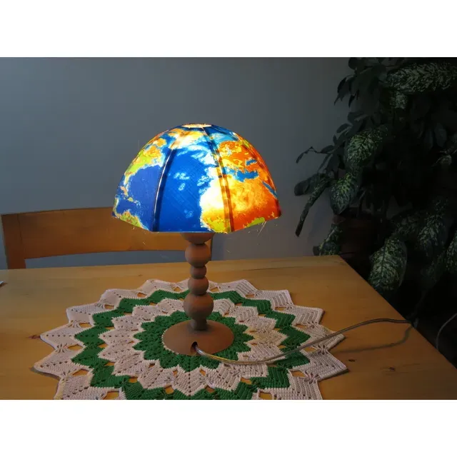 Northern hemisphere of Tellus Lamp — Фото 8 из 21