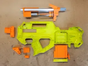 Spring/Plunger Internals for the Nerf Rayven