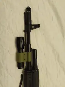 Airsoft AK74 flashlight d28