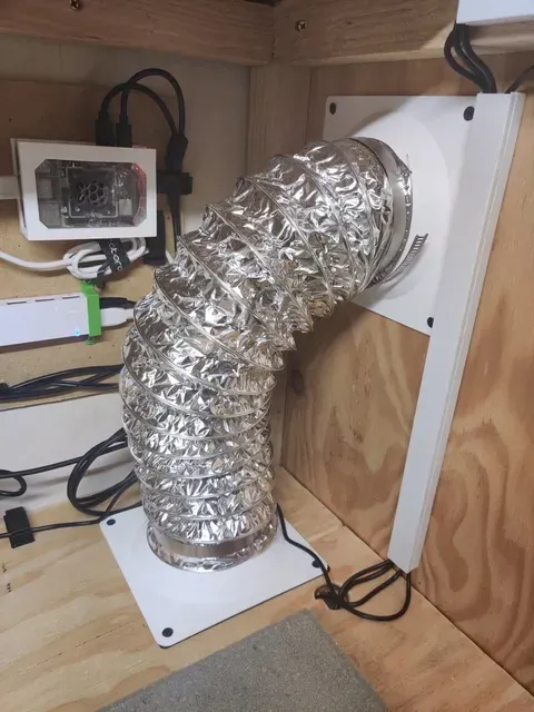 AC Infinity Fan to 4in Dryer Duct — Фото 2 из 4