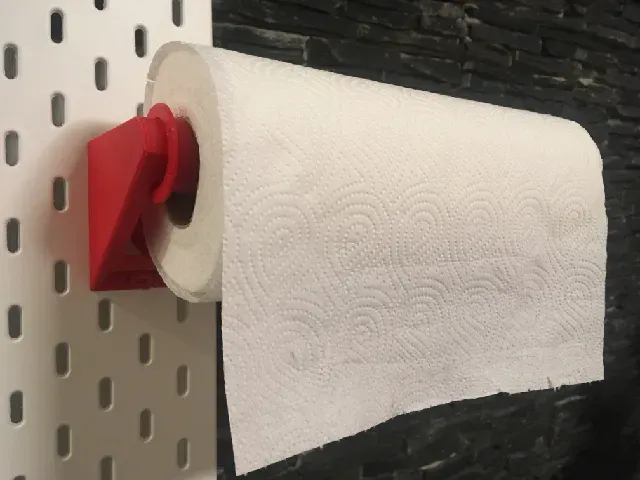 Skadis one sided paper towel holder