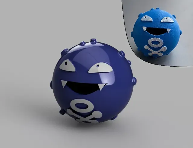 Cat Treat Toy (Pokemon Koffing)