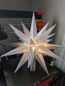 Moravian Star Tree Topper