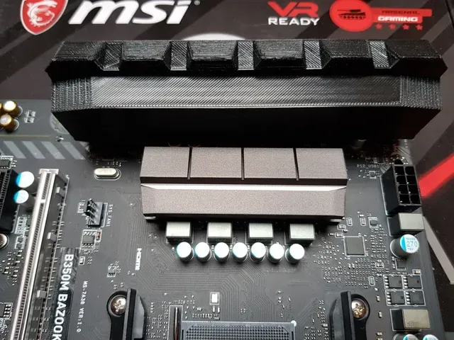MSI B350M BAZOOKA I/O Cover