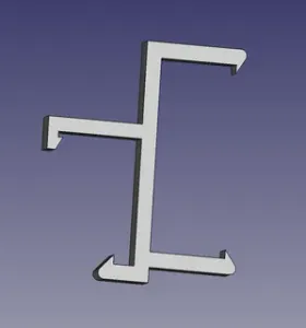 Ender 3/V2/V2 Neo 4040 mount for Rocky's Pi 4 PoE+ case