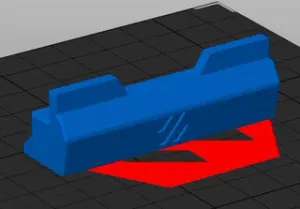 Voron V0 - V0.2 small compact handle 3mm panel