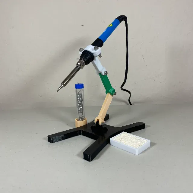 Modular and Adjustable Soldering Station/Soldering Iron Holder