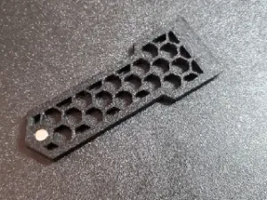 HexScraper - Printbed scraper (with magnet)