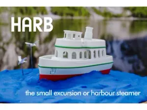 HARB - the small excursion or harbour steamer