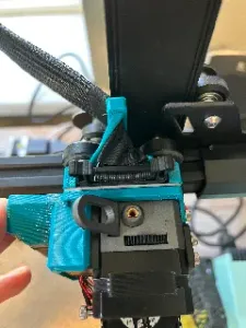 Ender 3 S1 Ribbon Cable Twisted Holder