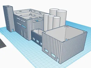 N Scale Chemical Facility (1:160)